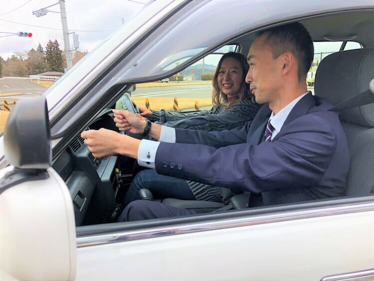 田村自動車教習所の教習の様子