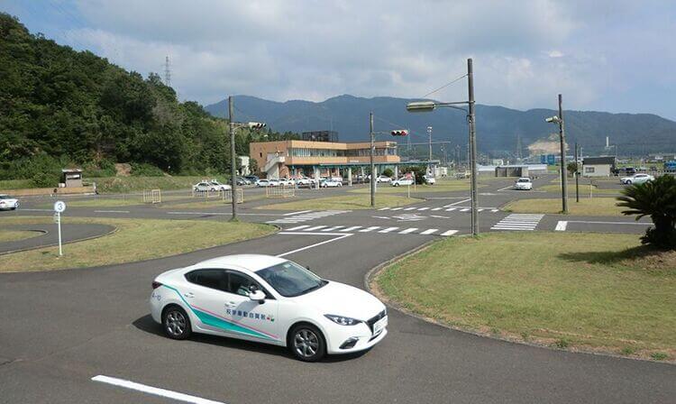 敦賀自動車学校の教習の様子