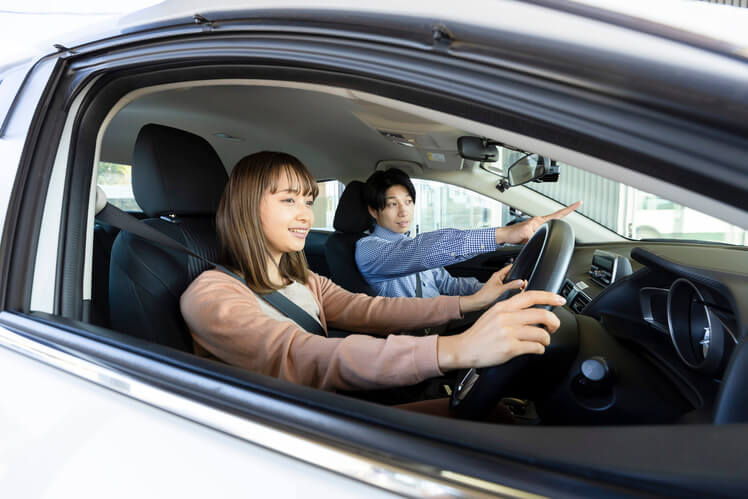 伊万里自動車学校の教習の様子