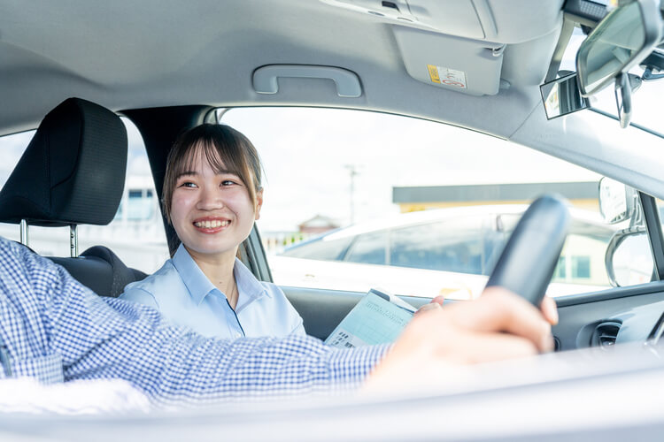 東名自動車学校の教習の様子